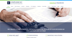 Desktop Screenshot of expedientaccountants.com